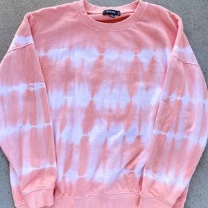 Missguided Tie Dye Pullover